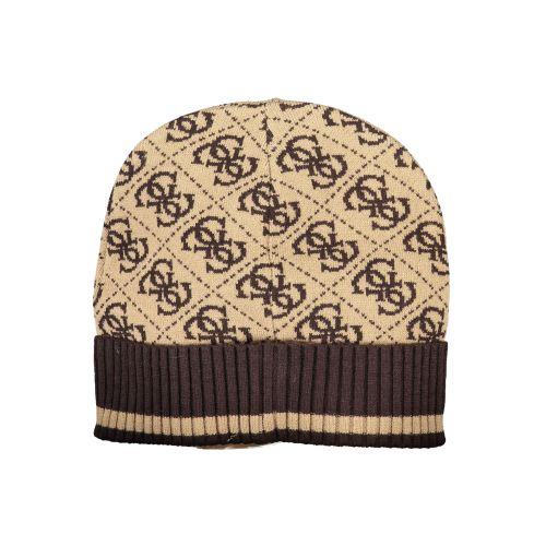 GIUESS JEANS BROWN MEN'S BEANIE slika 2