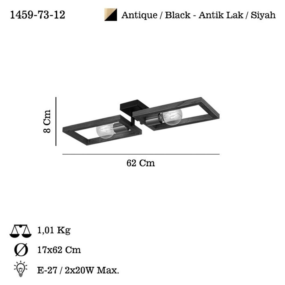 Era - 73-12 Antiquation Crni Luster slika 3