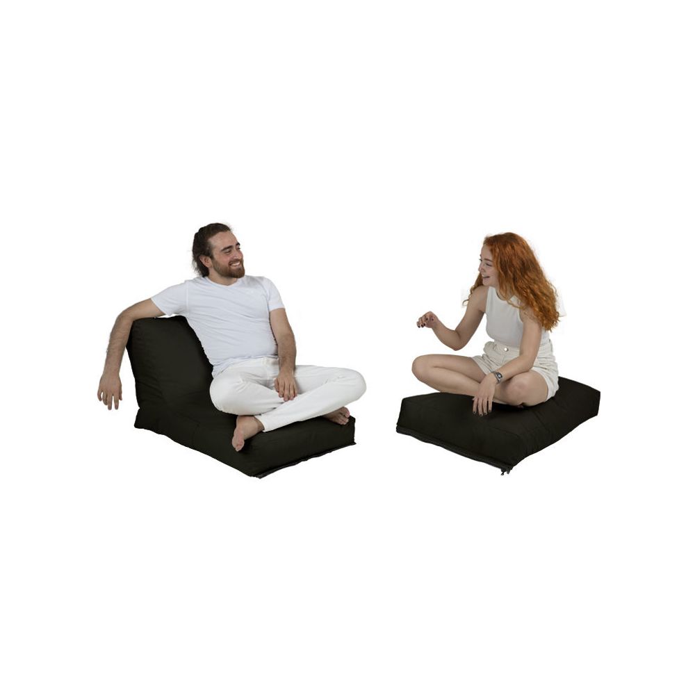 Siesta Sofa Bed Pouf - Crni Vrt Bean Bag slika 11