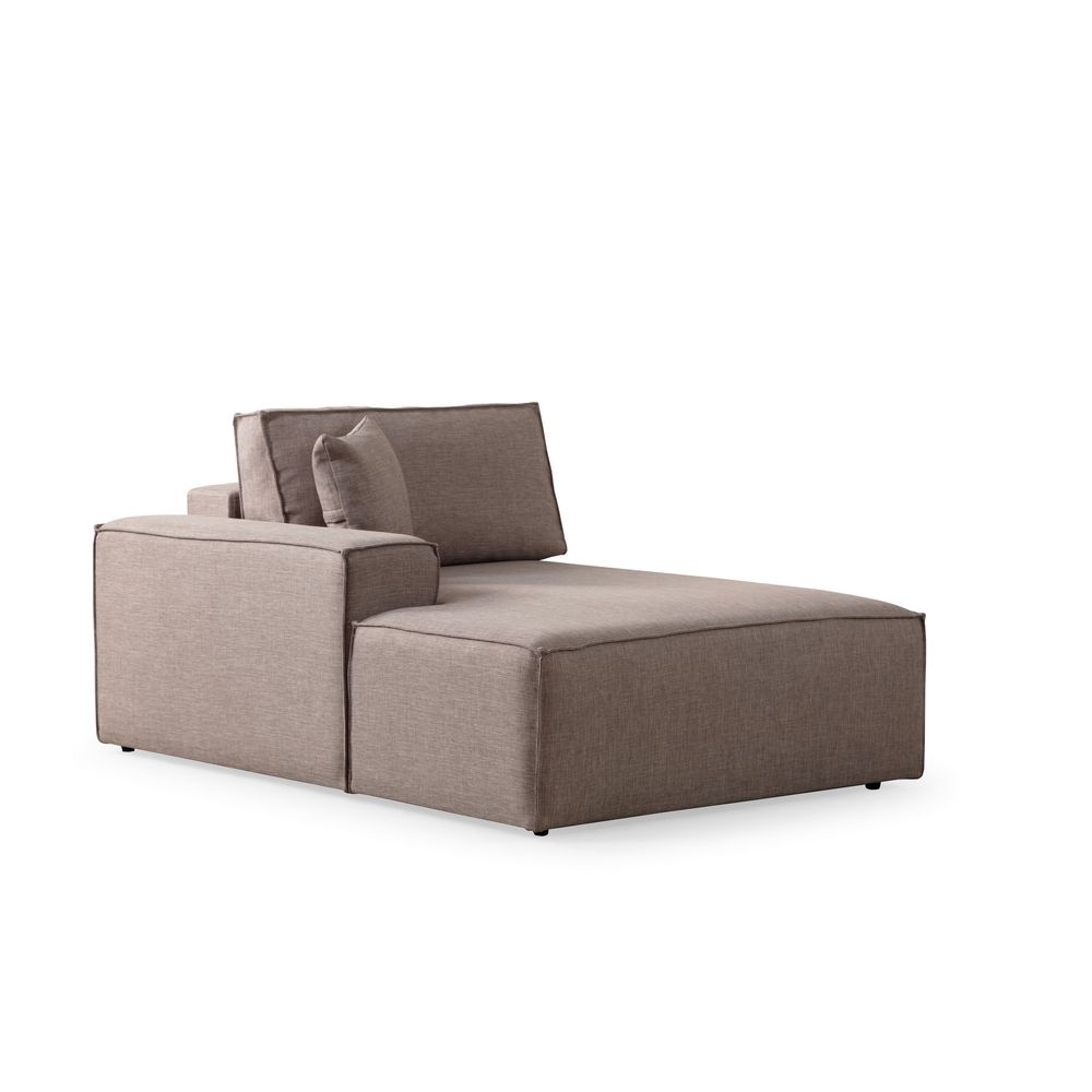 Pırlo Kutni Sofa na Razvlačenje - Smeđa slika 9