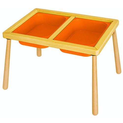 Woody Fashion Dječji stol Table - Orange slika 1