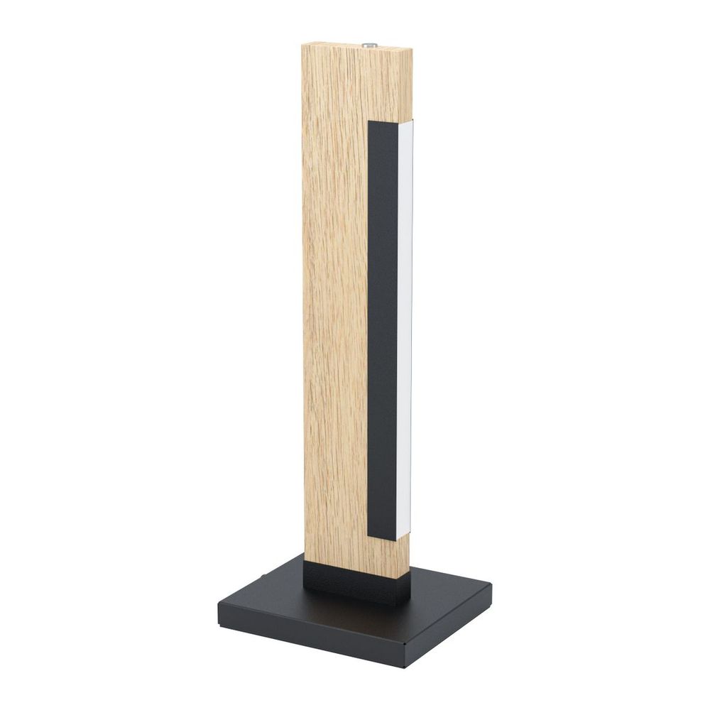 Eglo Camacho Stolna Lampa - LED, 6,5W, Drvo/Crna, Na Dodir slika 1