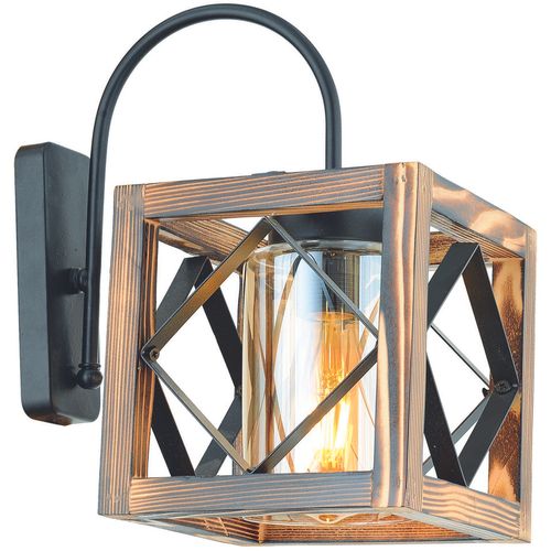 Zikzak Camlı Aplik Walnut
Black Wall Lamp slika 2