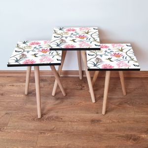 Nesting Table 3Shp211 - Višenamjenski Set Stolova (3 Komada)