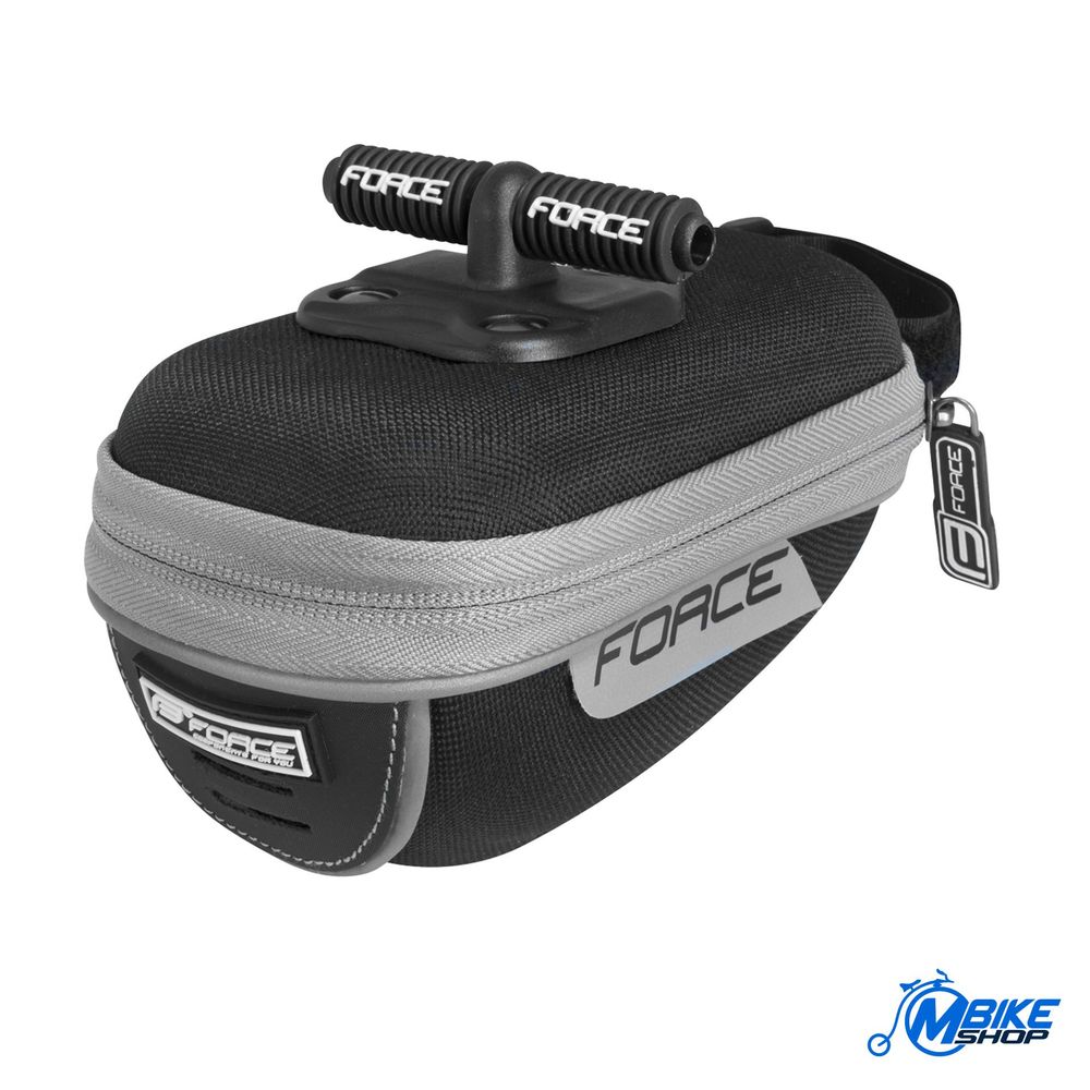 Force Torbica za bicikl Capsule Hard Shell Black/Grey slika 1