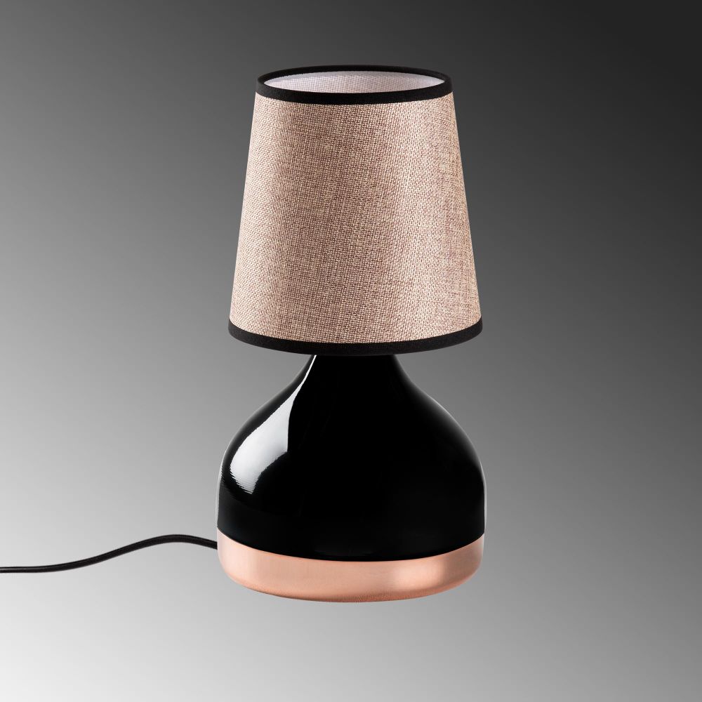 Yıldo - 8032 Crna i Svijetlosmeđa Stolna Lampa slika 6