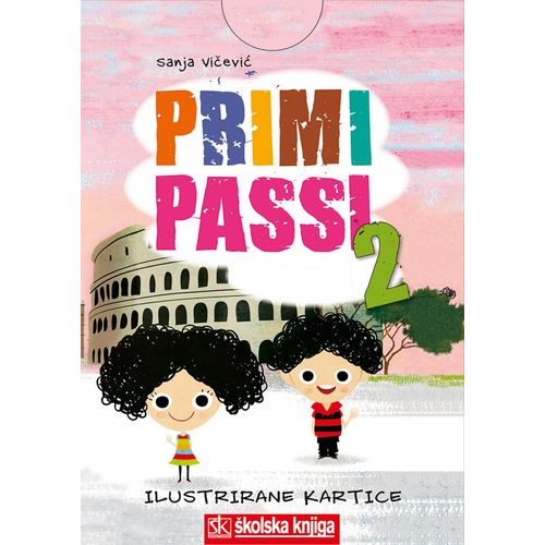  PRIMI PASSI 2 - ilustrirane kartice talijanskog jezika za predškolski uzrast - Sanja Vičević slika 1