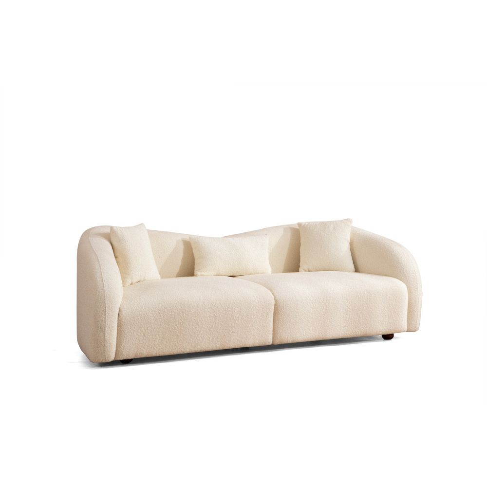 Venedik - Krem Sofa za Tri Osobe slika 10