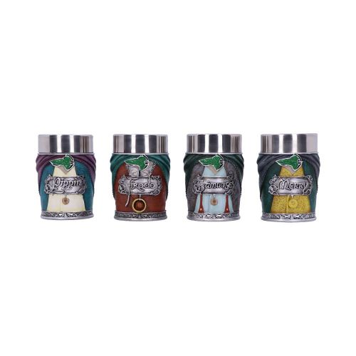 NEMESIS NOW LORD OF THE RINGS HOBBIT SHOT GLASS SET slika 2