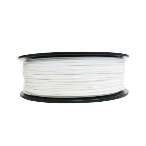 TPU Filament za 3D ispis, 1.75 mm, 1 kg, Bijela boja slika 1