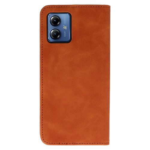 WONDER PRIME PREMIUM PREKLOPNA MASKA ZA MOTOROLA MOTO G14 BROWN slika 3