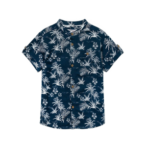 Minoti Košulja za bebe Navy,  18-24 mj