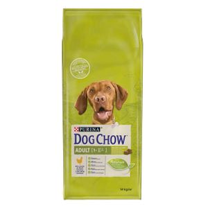 DOG CHOW Adult Piletina, potpuna hrana za kućne ljubimce, za odrasle pse, 14 kg