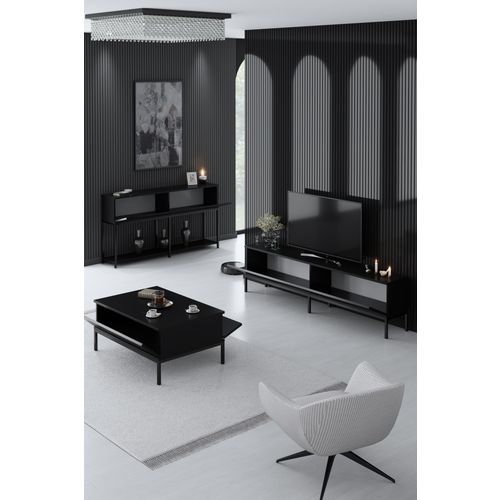 Lord - Black Black Living Room Furniture Set slika 7