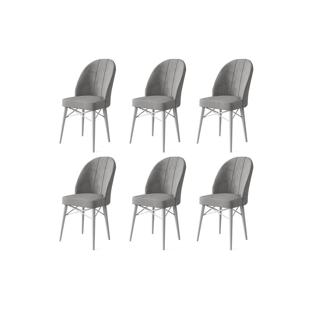 Ritim - Sivi Set Stolica (6 Komada) slika 1