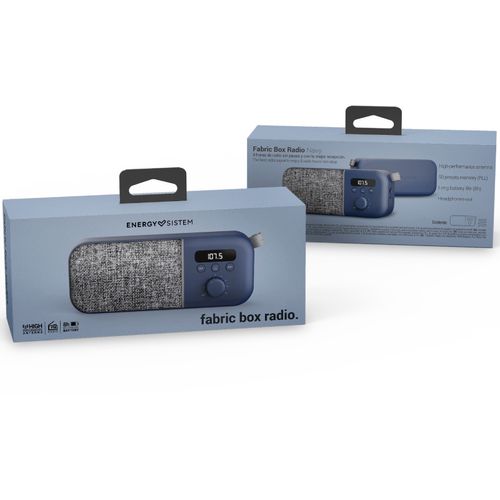 ENERGY SISTEM Fabric Box Radio Navy slika 5