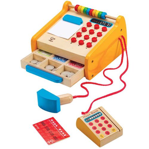 Hape Drvena kasa Checkout Register E3121B slika 3