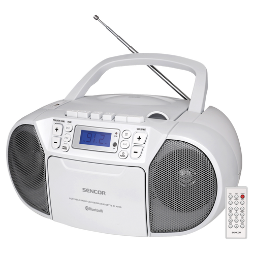 Sencor prijenosni radio SPT 3907 W s Bluetooth, CD, MP3, SD, USB i AUX podrškom slika 3