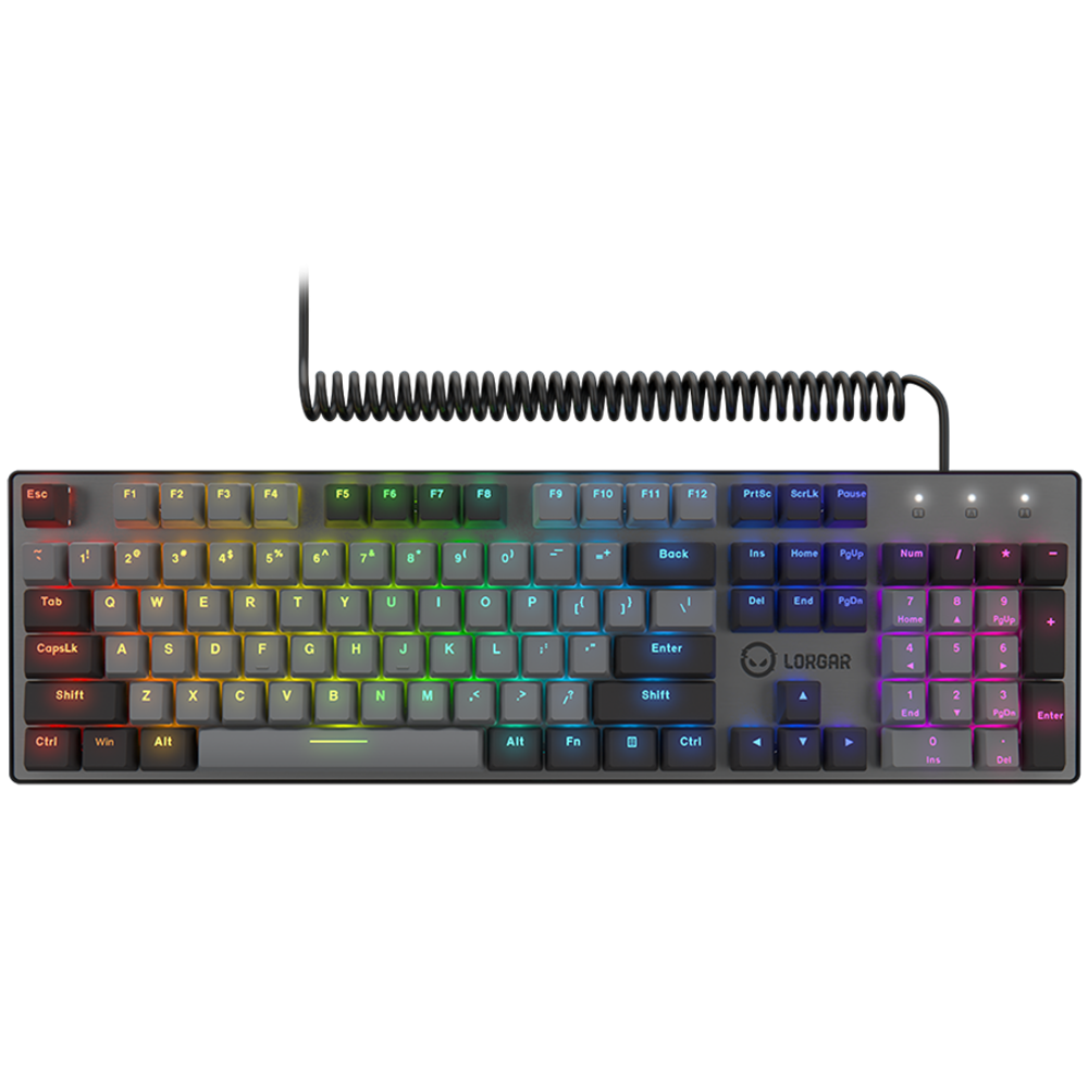 LORGAR Azar 514: Žičana Mehanička Gaming Tastatura sa RGB Osvjetljenjem slika 2