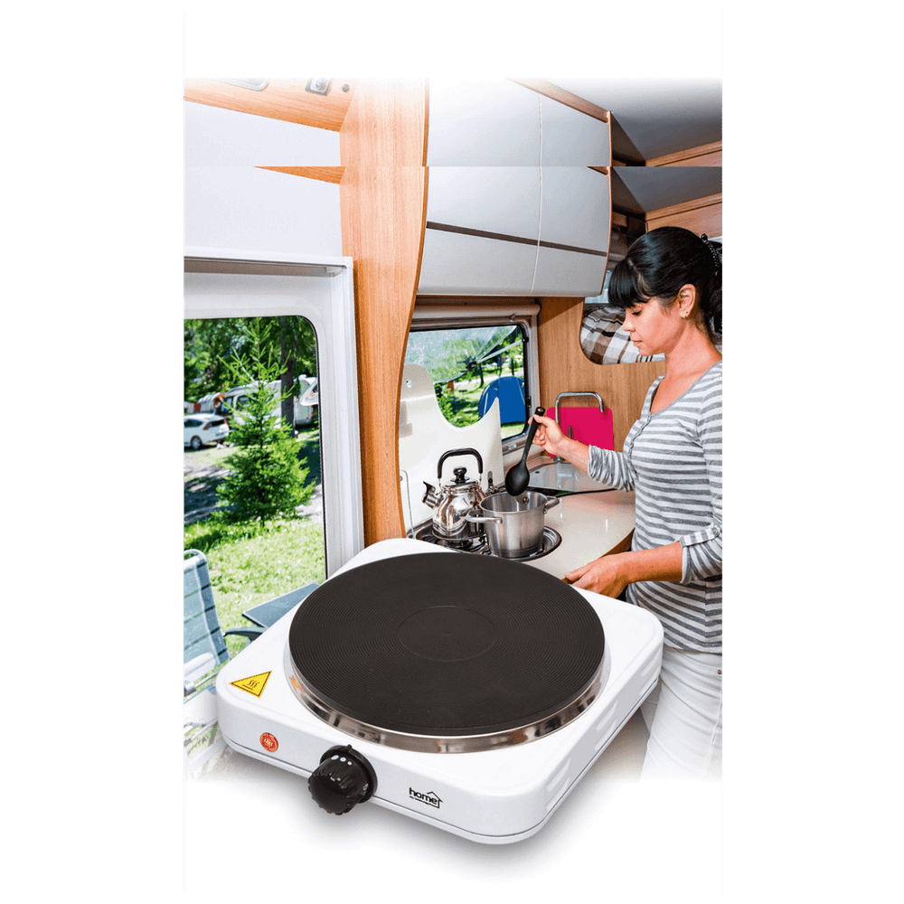 home Električno kuhalo, 1 ploča - 18 cm, 1500 W, bijela - HG R 01/WH slika 4
