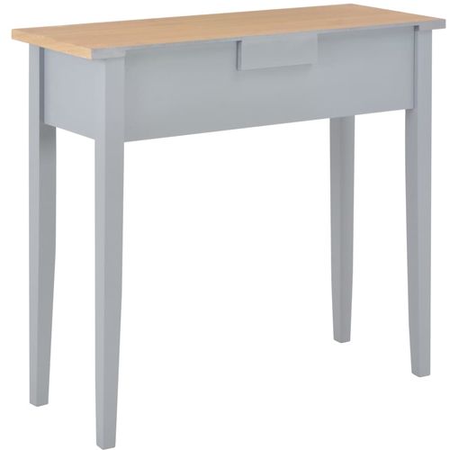 280054 Dressing Console Table Grey 79x30x74 cm Wood slika 14