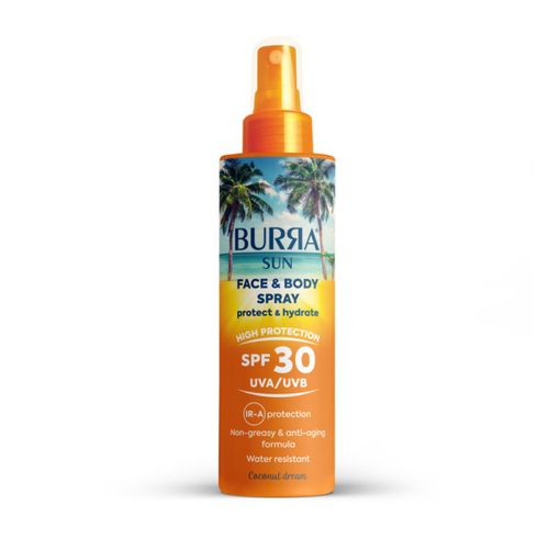 Burra Sun Face&Body sprej SPF 30, 200ml slika 1