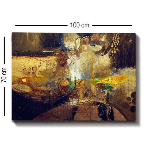Kanvas Tablo (70 x 100) - 197 Multicolor Decorative Canvas Painting slika 3