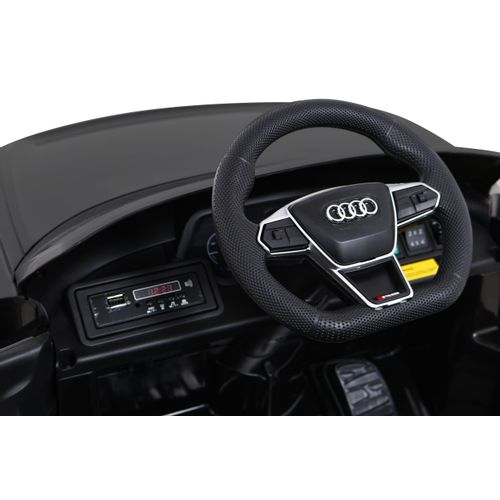 Licencirani auto na akumulator  Audi RS E-Tron GT - crni slika 9