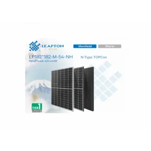 PV modul LEAPTON,440W,MF,N Tip,1100mm, silver frame