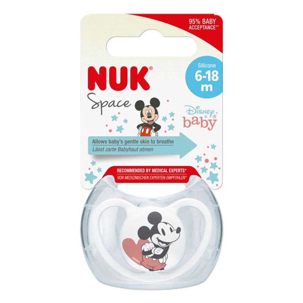 NUK Duda varalica Space Disney sa kutijicom 6-18mj, Mickey  slika 2