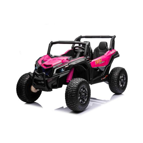 Buggy na akumulator UTV X3 Off-Road 4x4 - dvosjed - rozi slika 6