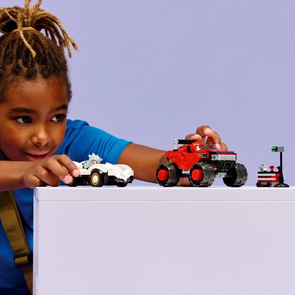 LEGO 77118 Silver's Car vs. Knuckles' Monster Truck slika 7