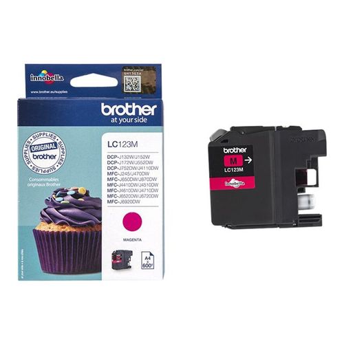 BROTHER LC-123 ink cartridge magenta LC123M slika 1