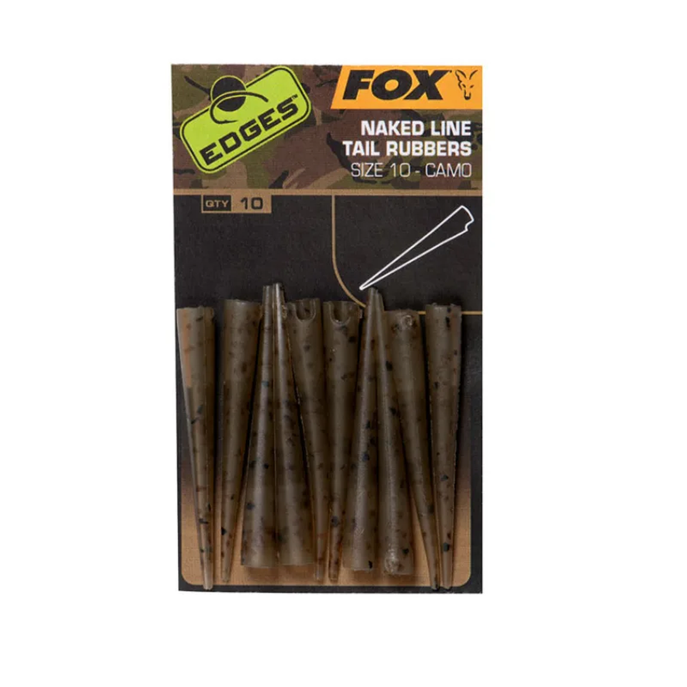 Fox EDGES™ Camo Naked Line Tail Rubbers vel.10 10kom (CAC777) slika 1