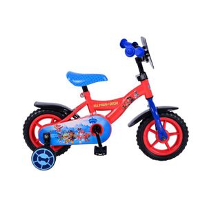 Dječji bicikl Paw Patrol 10" s fiksnim prijenosom - crveno-plavi