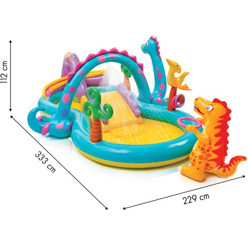 Igralište na napuhavanje dinosaur slika 5