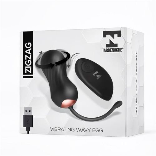 Tardenoche Zigzag Egg Vibrator s daljinskim upravljačem slika 3