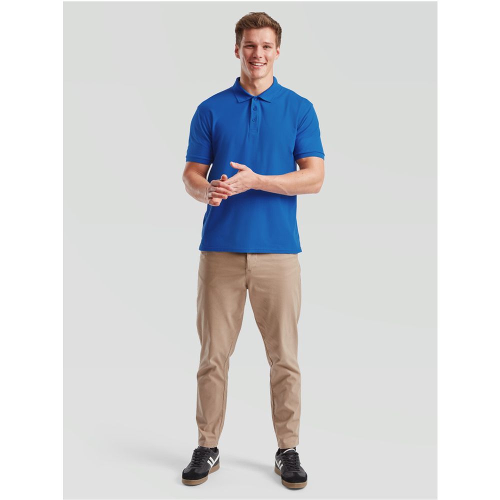 Fruit Of The Loom Polo majica kratkih rukava 180g - Royal plava XL slika 2