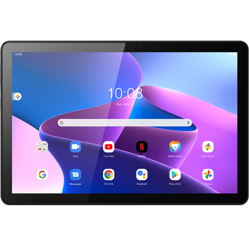 Lenovo ZAAE0058RS Tab M10 (3rd Gen TB328FU) Tablet (Storm Grey, Metal), 10.1" WUXGA (1920x1200) IPS, T610 8-Core 1.8GHz, 4GB, 64GB, GPS, WiFi-AC, BT5.0, USB-C, Dolby Atmos, Cam 5.0MP/8.0MP, mSD (128G max), 5100mAh, Android 11+ slika 1