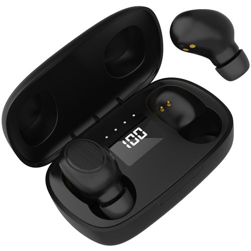 Platinet slušalice Bluetooth in-ear & mic. crne, TWS slika 1