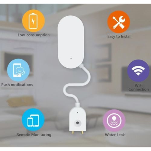 ZIGBEE-SMART-DETECTOR-RSH-WL06 Gembird RSH Tuya pametni Zigbee senzor curenja vode slika 4