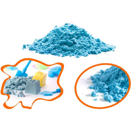 Kinetički pijesak u vrećici 1kg plavi slika 1