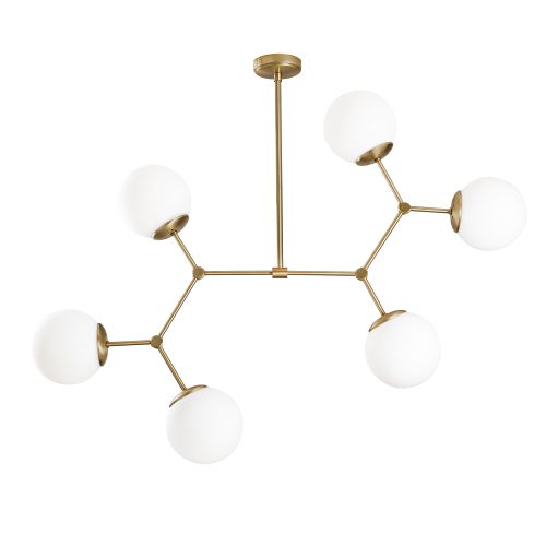 Damar - 6327 YellowWhite Chandelier slika 5