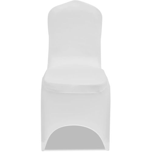 Navlake za stolice rastezljive bijele 18 kom slika 16