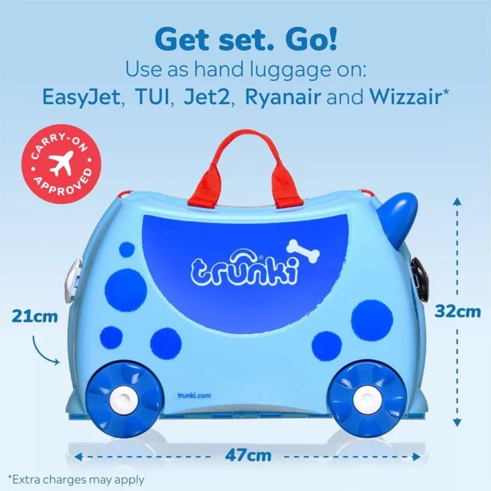 Trunki Dječiji kofer Dougie the Dog 3u1 slika 2