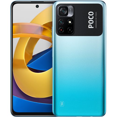 Poco M4 Pro 5G 4/64GB plavi mobilni 6.6" Octa Core Mediatek MT6833P Dimensity 810 4GB 64GB 50Mpx+8Mpx Dual Sim slika 1