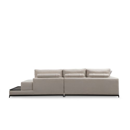 Line With Side Table - Bež Bež Sofa sa 4 Sedišta slika 10