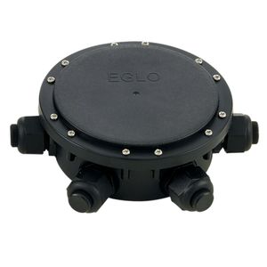 Eglo Connector box vanjska razdjelnik za kabel/5, plastika, crna 
