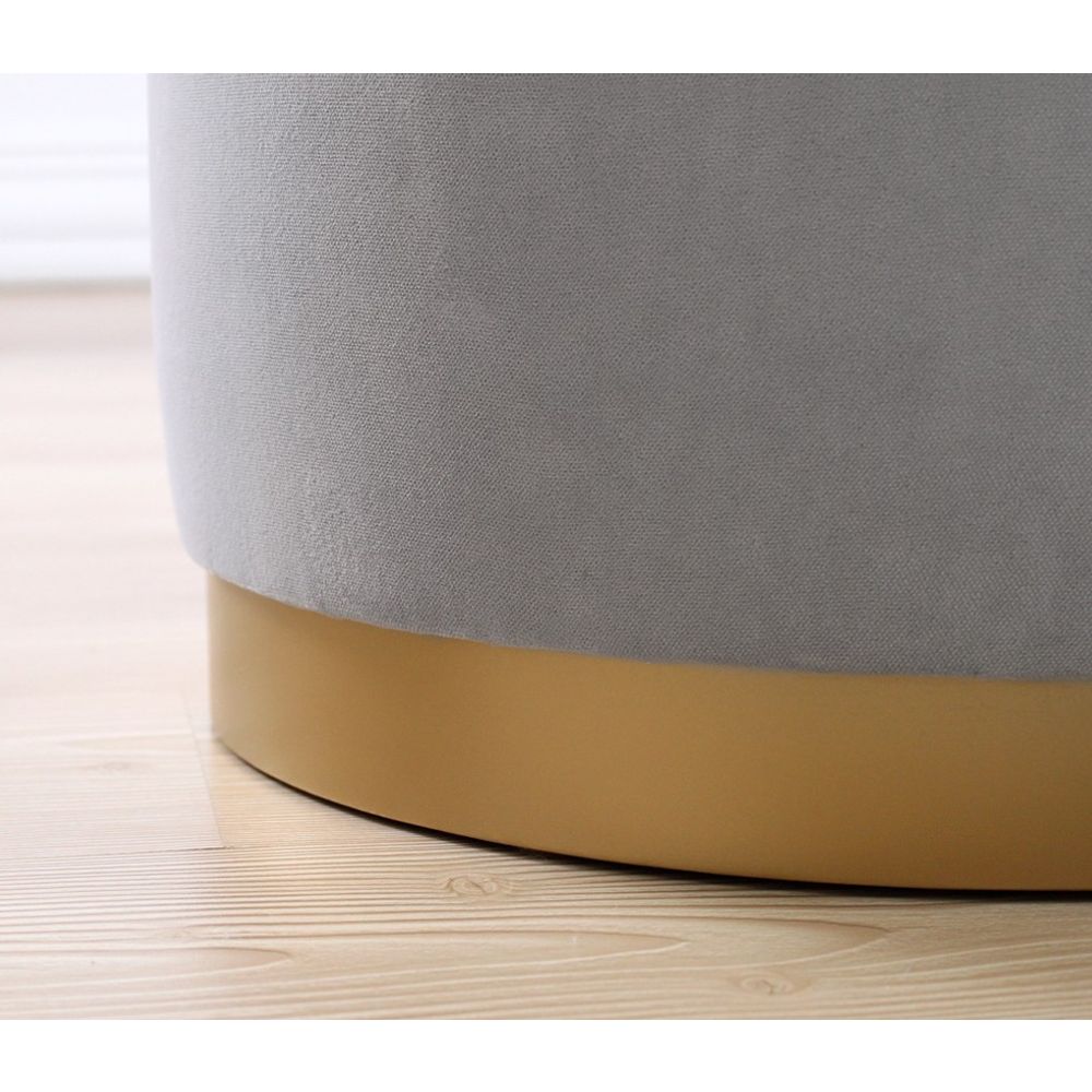 Dover - Svijetlo Sivi Pouf slika 5