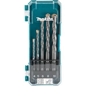 Makita 5-dijelni komplet svrdala za beton 4-10mm D-72877